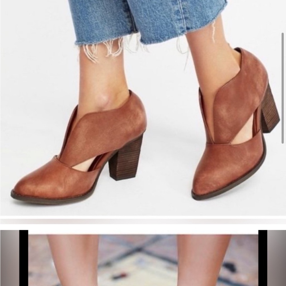 Free People x Jeffrey Campbell Leather heel